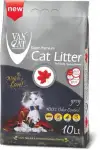 Van Cat комкующийся наполнитель для кошек с активированным углем, без пыли, пакет (grey)