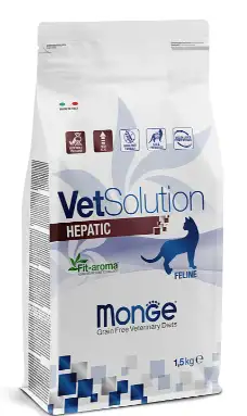 Monge VetSolution Cat Hepatic сухой корм  для кошек при заболеваниях печени