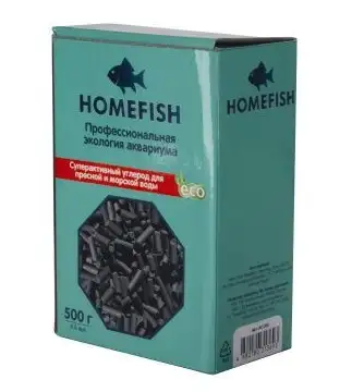 HOMEFISH активированный уголь для аквариума