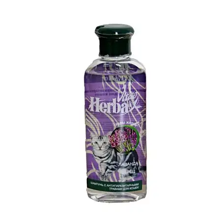 Купить herba vitae антипаразитарный шампунь для кошек