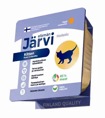 Jarvi паштет мясной для котят с телятиной (ламистер)