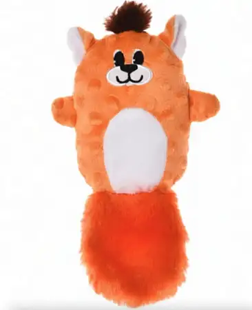 Купить homepet premium игрушка для собак лиса с пищалкой плюш