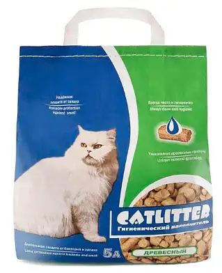 Cat litter наполнитель для кошек древесные гранулы